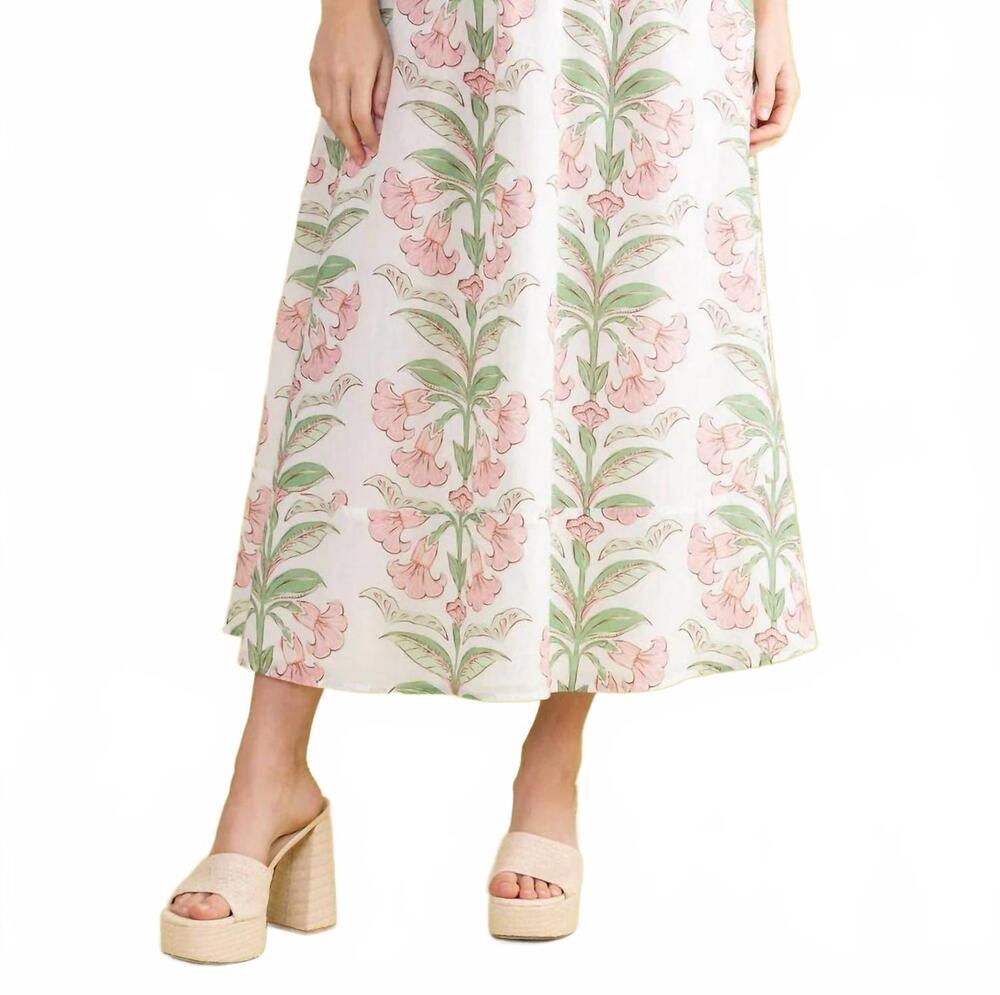 NEW DOUBLE A women's marisol skirt in white